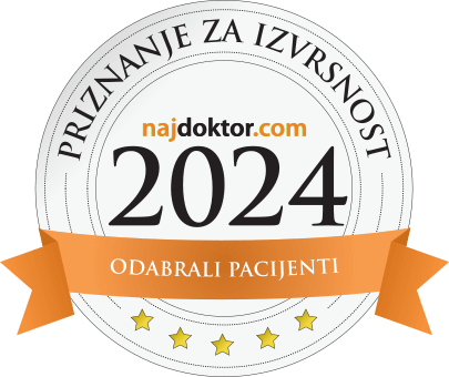 najdoktor priznanje za izvrsnost logo 2024