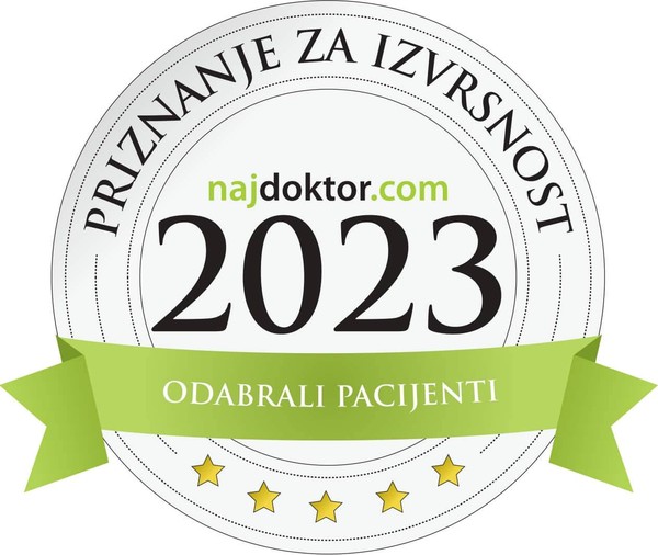 Najdoktor — priznanje za izvrsnost 2023.